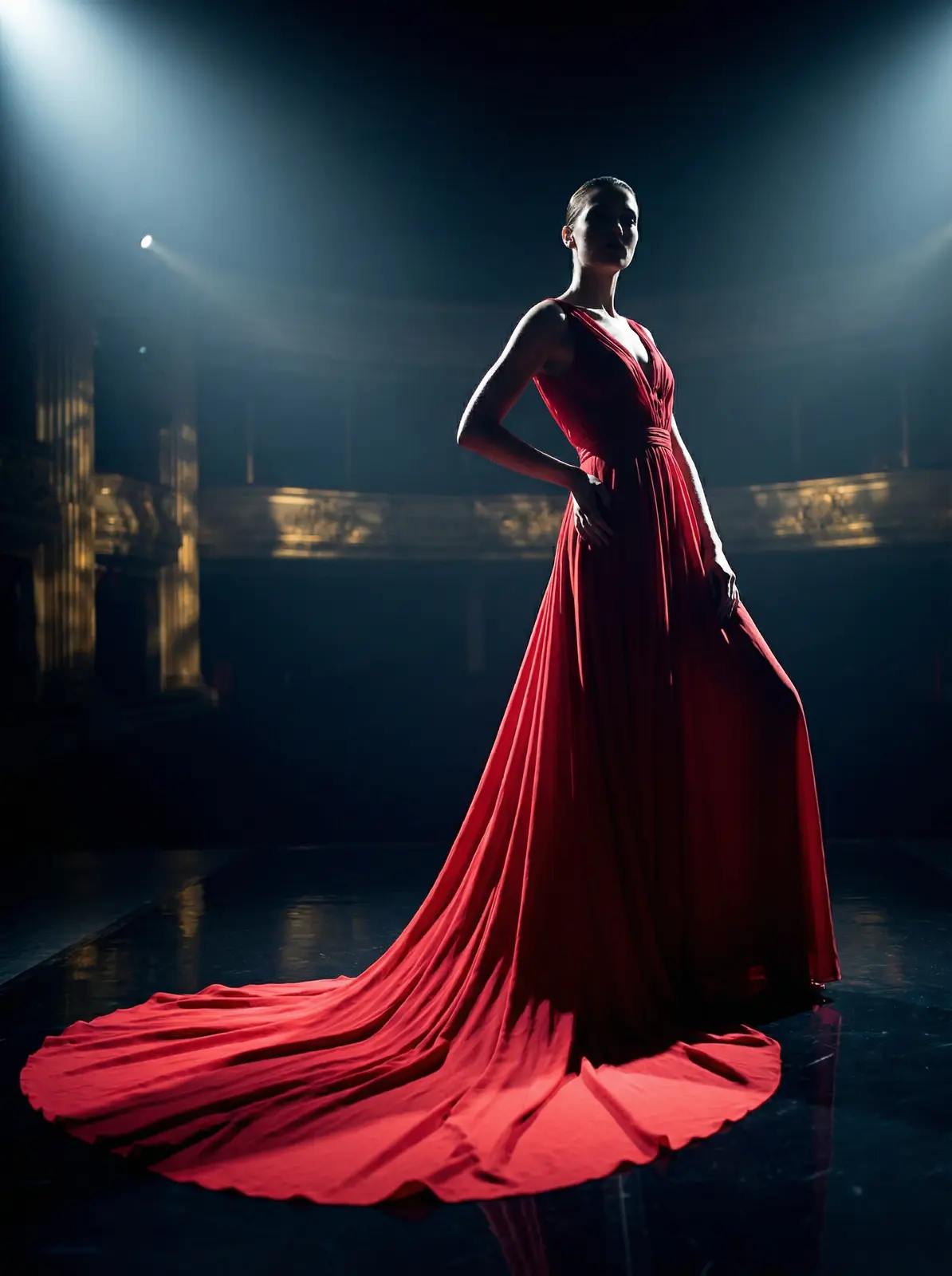 酷游网站 红毯晚礼服视觉大片
